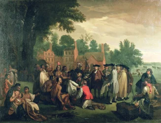 El tratado de Penn con los indios
